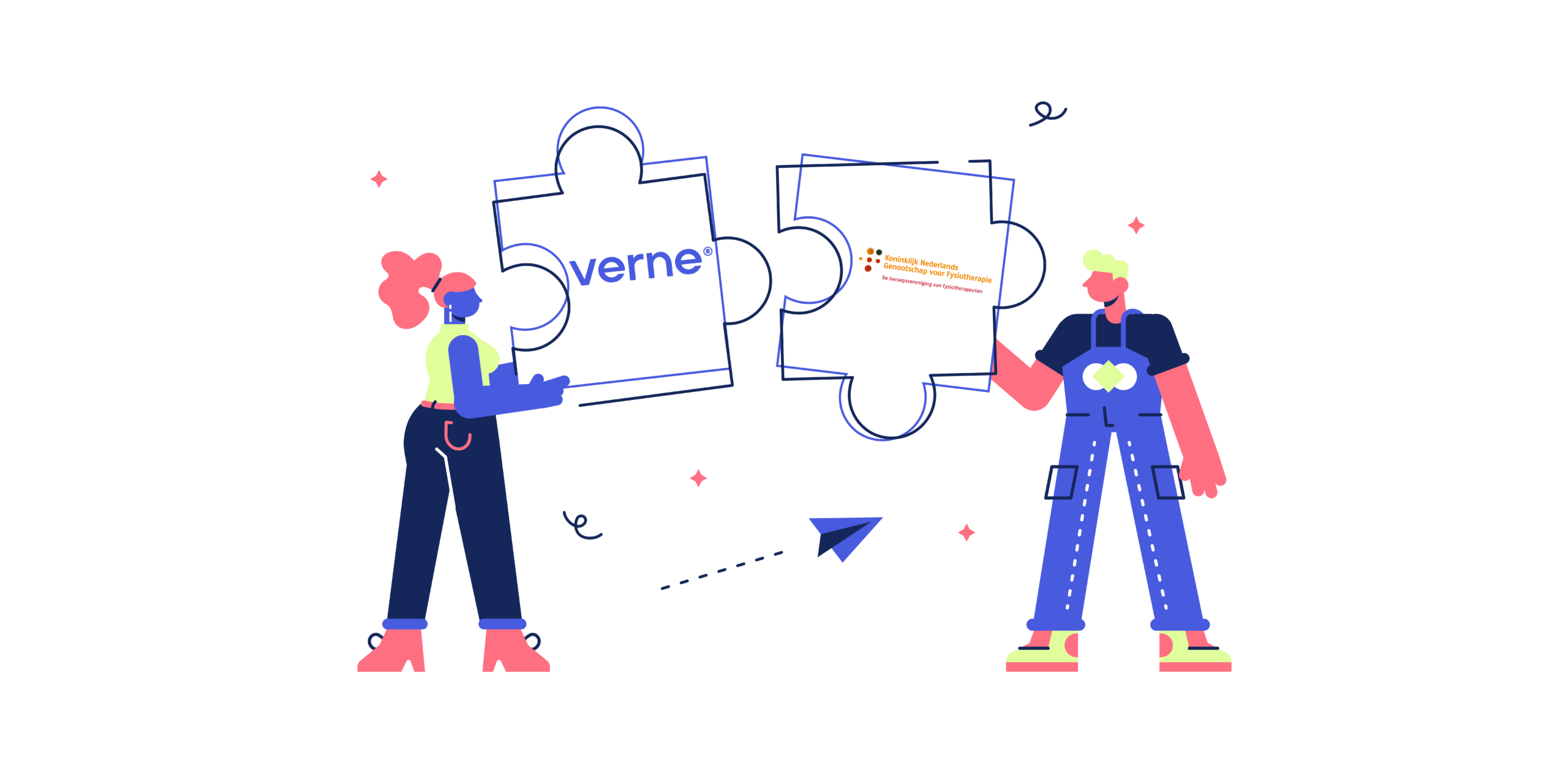 LDF integratie fysiotherapie EPD Verne Health